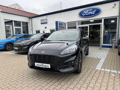 Agate black metallic (metallic) Gebraucht 2022 Ford Kuga ST-Line X SUV | 25.950 € (Etwas zu teuer)