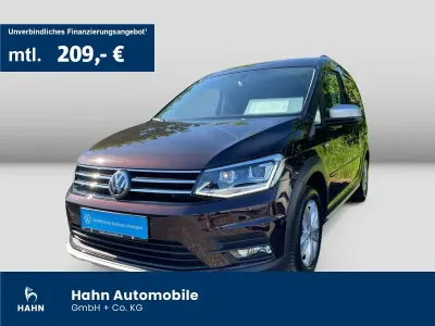 Gebraucht VW Caddy 102 PS (75 kW) 2020 Black berry metallic Van / Kleinbus