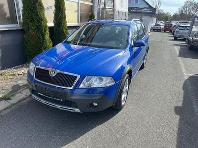 Gebraucht Skoda Octavia Scout 4x4 150 PS (110 kW) 2008 Blau Kombi