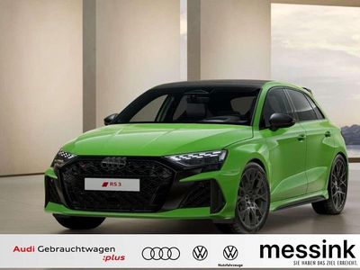 Neu Audi RS3 Comfort 400 PS (294 kW) 2025 Grün (kyalamigrün) Limousine
