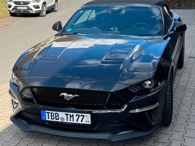 Gebraucht Ford Mustang GT 483 PS (355 kW) 2023 Schwarz Cabrio