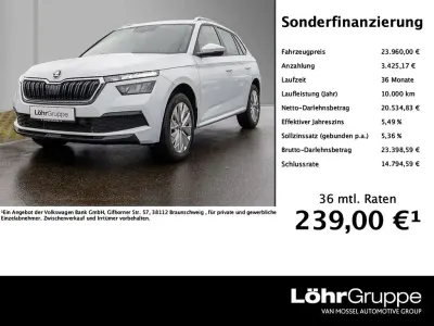 Gebraucht Skoda Kamiq Style 150 PS (110 kW) 2023 Weiß SUV