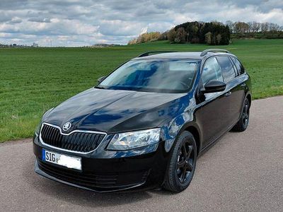 Second-hand Skoda Octavia Active 150 CP (110 kW) 2016 Negru Break