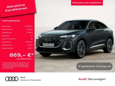 Neu Audi Q5 Sportback Sport 204 PS (150 kW) 2026 Grau SUV
