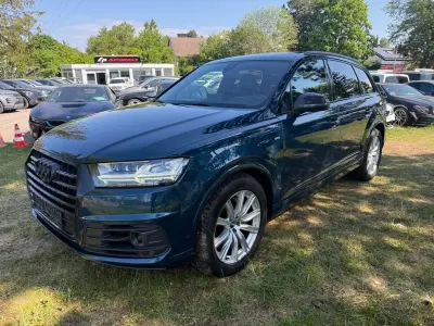 Używany Audi Q7 S-line plus 286 KM (210 kW) 2019 Niebieski SUV