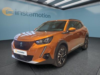 Gebraucht Peugeot e-2008 Allure 100 kW (136 PS) 2021 Orange SUV