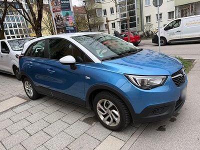 Usata Opel Crossland X 110 CV (80 kW) 2019 Blu SUV