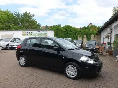 Gebraucht Nissan Tiida Visia 110 PS (80 kW) 2010 Schwarz Limousine