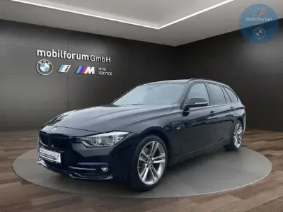 Brugt BMW 330 Sport Line 252 HK (185 kW) 2018 Sort Stationcar