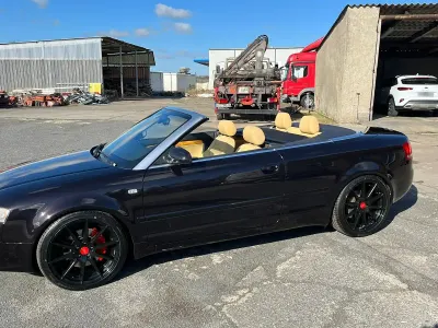 Gebraucht Audi A4 Cabriolet 235 PS (172 kW) 2006 Schwarz Cabrio