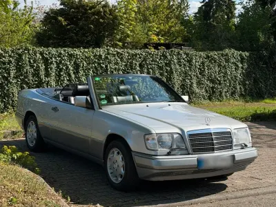 Brugt Mercedes E320 224 HK (164 kW) 1994 Sølv Cabriolet