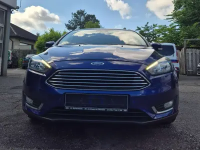 Gebraucht Ford Focus Titanium 125 PS (91 kW) 2016 Impact blue Kombi