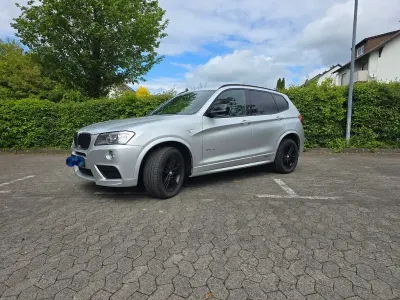 Gebraucht BMW X3 M Sport 184 PS (135 kW) 2012 Silber SUV