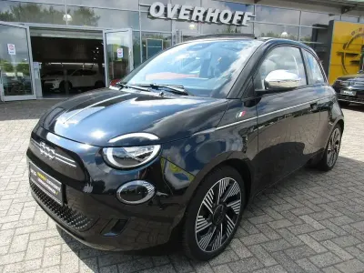 Brugt Fiat 500e Icon 86 kW (118 HK) 2022 Sort Cabriolet