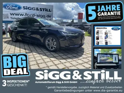 Gebraucht Ford Focus ST-Line 125 PS (91 kW) 2024 Obsidianschwarz metallic Kombi