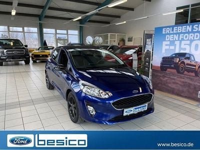 Gebraucht Ford Fiesta Cool & Connect 101 PS (74 kW) 2018 Blau Kleinwagen