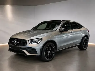 Gebraucht Mercedes GLC220 AMG line 197 PS (144 kW) 2023 Silber Coupé