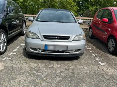 Brugt Opel Astra Cabriolet 125 HK (91 kW) 2001 Sølv Cabriolet