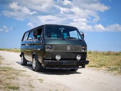 Gebraucht VW Multivan 110 PS (80 kW) 1989 Grün Van / Kleinbus