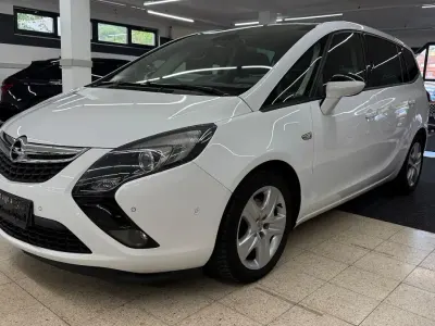 Gebraucht Opel Zafira Tourer Edition 136 PS (100 kW) 2014 Weiß Van / Kleinbus