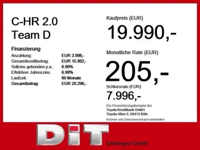 Gebraucht Toyota C-HR Plus 184 PS (135 kW) 2021 Sodalithblau metallic / dach schwarz SUV