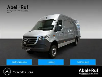 Nowe Mercedes Sprinter 190 KM (139 kW) 2026 Srebrny Van