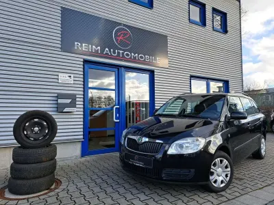 Gebraucht Skoda Fabia Ambiente 80 PS (58 kW) 2009 Schwarz Kombi