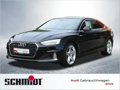 Gebraucht Audi A5 Sportback Advanced Plus 265 PS (194 kW) 2023 Mythosschwarz metallic Kleinwagen