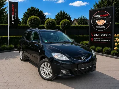 Gebraucht Mazda 5 Active 116 PS (85 kW) 2010 Schwarz Van / Kleinbus
