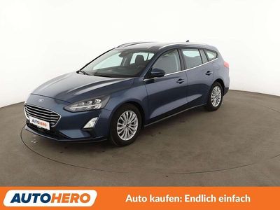 Gebraucht Ford Focus Titanium 150 PS (110 kW) 2020 Blau Kombi