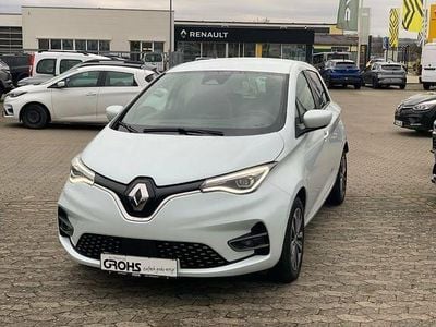 Weiß (quarzweiß metallic) Gebraucht 2021 Renault Zoe Intens Kleinwagen | 16.990 € (Etwas zu teuer)
