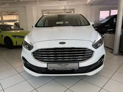Gebraucht Ford S-MAX Trend 150 PS (110 kW) 2021 Weiß Van / Kleinbus