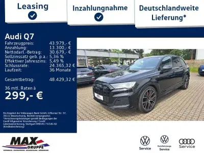 Gebraucht Audi Q7 S-Line 286 PS (210 kW) 2022 Mythosschwarz metallic (metallic) SUV