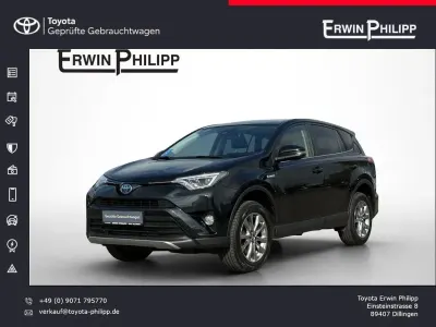 Gebraucht Toyota RAV4 Hybrid Edition-S 197 PS (144 kW) 2016 Schwarz SUV