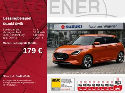 Ny Suzuki Swift Comfort+ 82 HK (60 kW) 2026 Orange Hatchback