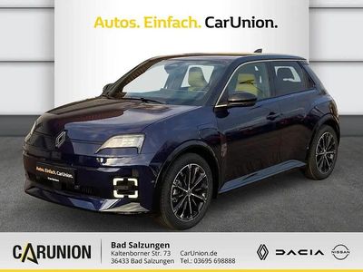 Gebraucht Renault 5 E-Tech Iconic 110 kW (150 PS) 2024 Nachtblau + black pearlschwarz metallic (blau) Kleinwagen