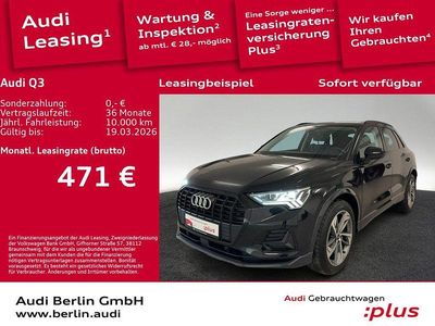 Gebraucht Audi Q3 Advanced Plus 150 PS (110 kW) 2025 Mythosschwarz metallic SUV