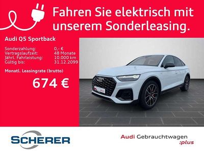 Gebraucht Audi Q5 S-Line 367 PS (269 kW) 2021 Gletscherweiß metallic SUV