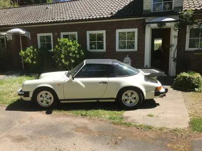 Gebraucht Porsche 911 Carrera Targa 231 PS (169 kW) 1984 Weiß Cabrio