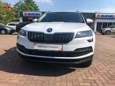 Gebraucht Skoda Karoq Ambition 150 PS (110 kW) 2020 Weiß SUV