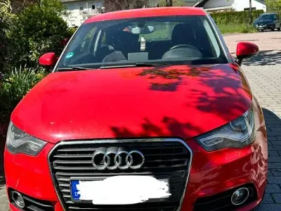 Brugt Audi A1 Ambition 122 HK (89 kW) 2011 Rød Hatchback