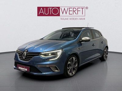 Blau Gebraucht 2018 Renault Mégane GT Line GT-Line Limousine | 11.990 € (Fairer Preis)