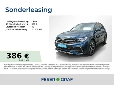 Gebraucht VW Tiguan R-line 245 PS (180 kW) 2023 Nightshade blue metallic SUV