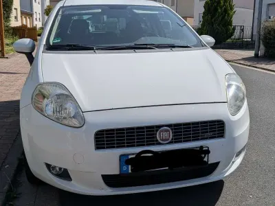 Gebraucht Fiat Grande Punto Racing 120 PS (88 kW) 2008 Weiß Kleinwagen
