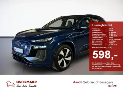 Brugt Audi Q6 e-tron S-Line 285 kW (388 HK) 2024 Blå SUV