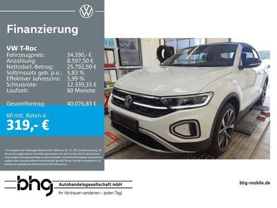 Gebraucht VW T-Roc R-line 150 PS (110 kW) 2025 Weiß SUV