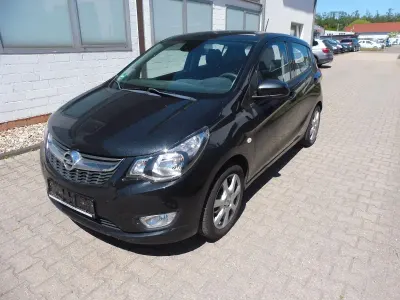 Używany Opel Karl Exklusiv 75 KM (55 kW) 2015 Czarny Hatchback