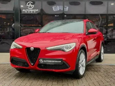 Brugt Alfa Romeo Stelvio Sprint 190 HK (139 kW) 2020 Rød SUV