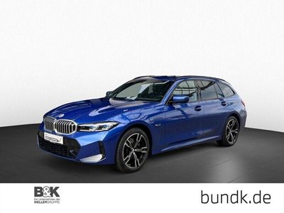 gebraucht BMW 330e 330xDrive Touring Sportpaket Bluetooth HUD Navi LED Klima PDC