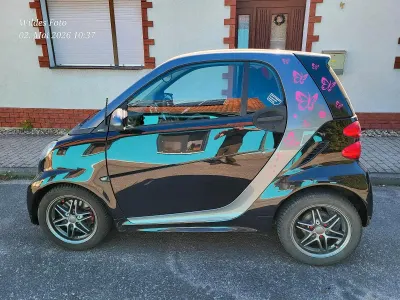 Second-hand Smart ForTwo Coupé Brabus 70 CP (51 kW) 2013 Negru Coupe